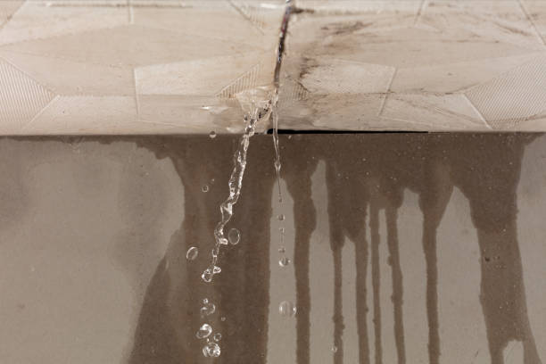 Professional Burst Pipe Cleanup technician working in Colton, CA